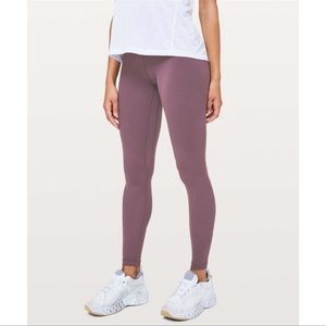Lululemon align high rise legging 28” arctic plum